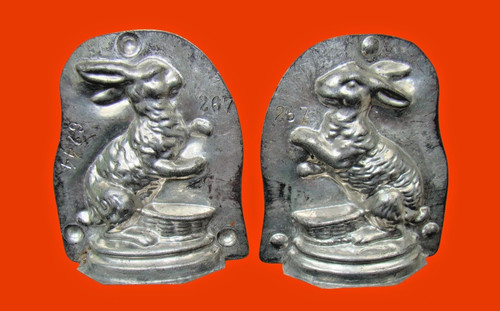 Schokoladenform osterhase mit - schokoladenform,