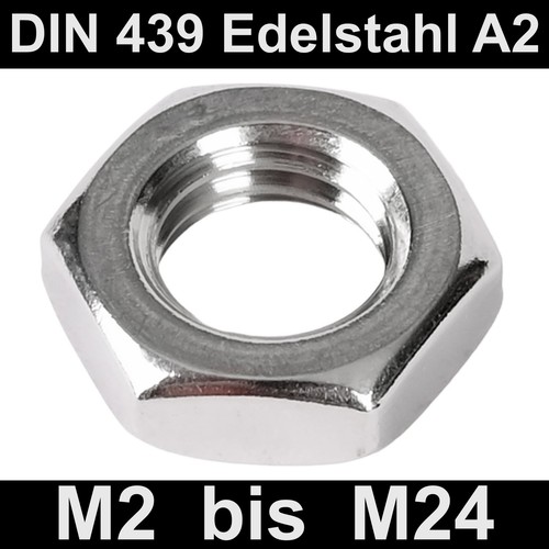 Din 439 sechskantmuttern - 439,