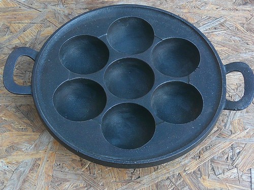 Alte poffertjes backform aus - alte,